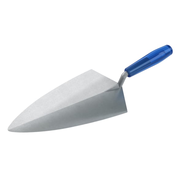 Bon 72-656 Brick Trowel Forged 12" Philadelphia Plastic Handle